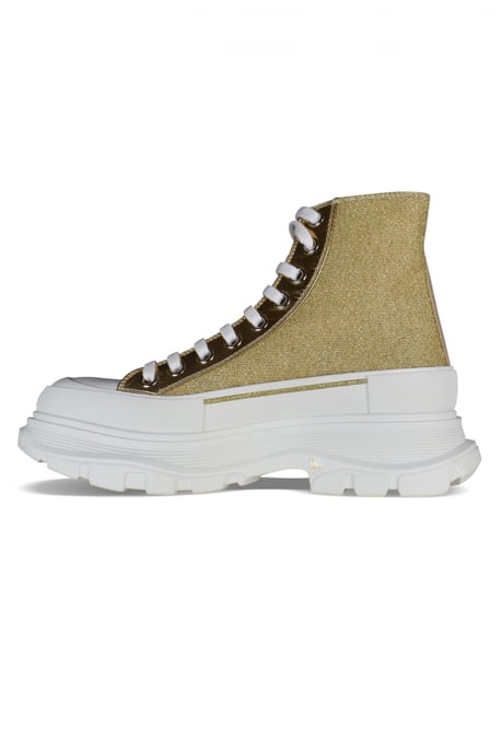 Alexander McQueen Sneakers Tread Slick Gelb - Image 4