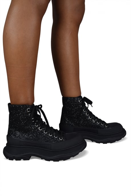 Alexander McQueen Sneakers Tread Slick Schwarz - Image 2
