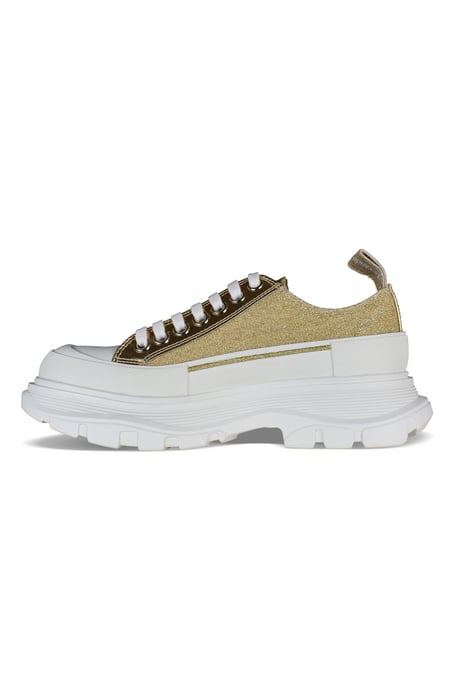 Alexander McQueen Sneakers Tread Slick Gelb - Image 4