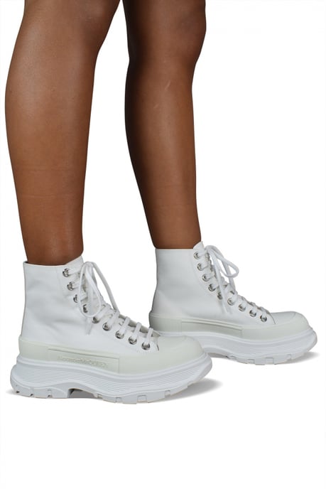 Alexander McQueen Sneakers Tread Slick Weiß - Image 2