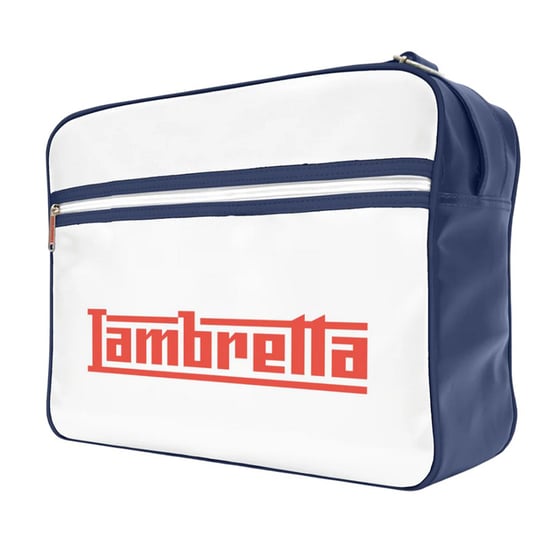 Lambretta - Herren/Damen Unisex Kabinengepäck, Logo (Marineblau/Weiß) - Image 2