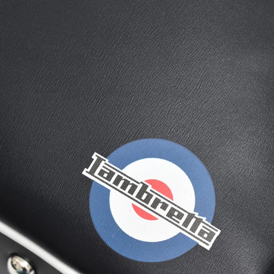 Lambretta - Herren/Damen Unisex Tasche, Retro (Schwarz/Weiß) - Image 3