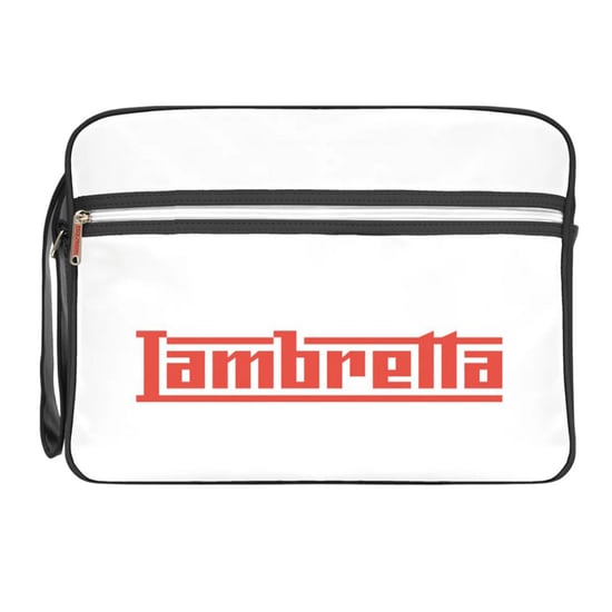 Lambretta - Herren/Damen Unisex Kabinengepäck, Logo (Schwarz/Weiß) - Image 1