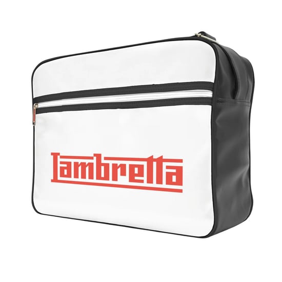 Lambretta - Herren/Damen Unisex Kabinengepäck, Logo (Schwarz/Weiß) - Image 2