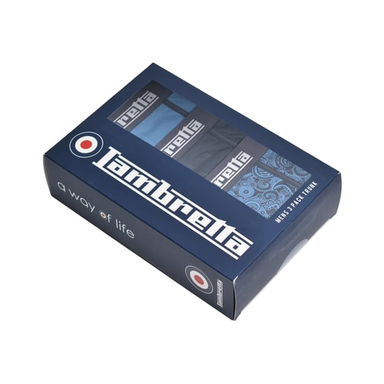 Lambretta - Boxershorts für Herren(3er-Pack) (Marineblau) - Image 3