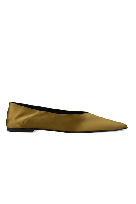 Saint Laurent Pantoletten Nour 05 Gold - Image 1