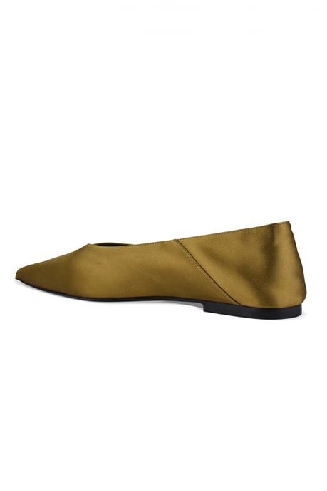 Saint Laurent Pantoletten Nour 05 Gold - Image 4