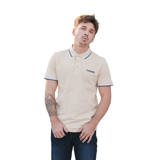 Lambretta - "SS25" Poloshirt für Herren (Holzasche) - Image 3