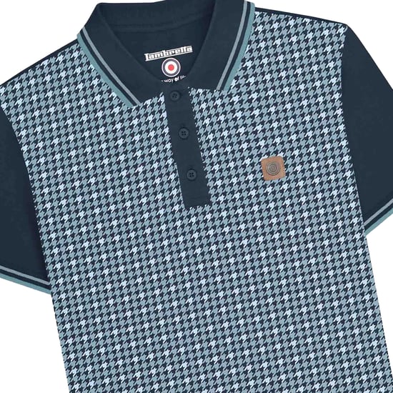 Lambretta - "SS25" Poloshirt für Herren (Marineblau) - Image 3