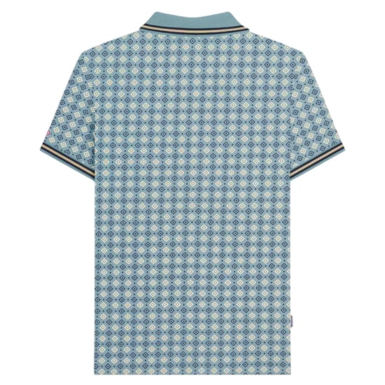 Lambretta - "SS25" Poloshirt für Herren (Rauchblau) - Image 2