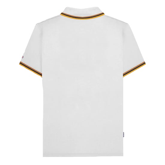 Lambretta - "SS25" Poloshirt für Herren (Weiß/Tabak/Marineblau/Gold) - Image 2