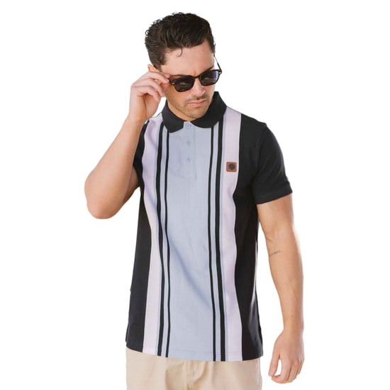 Lambretta - "SS25" Poloshirt für Herren (Marineblau) - Image 3