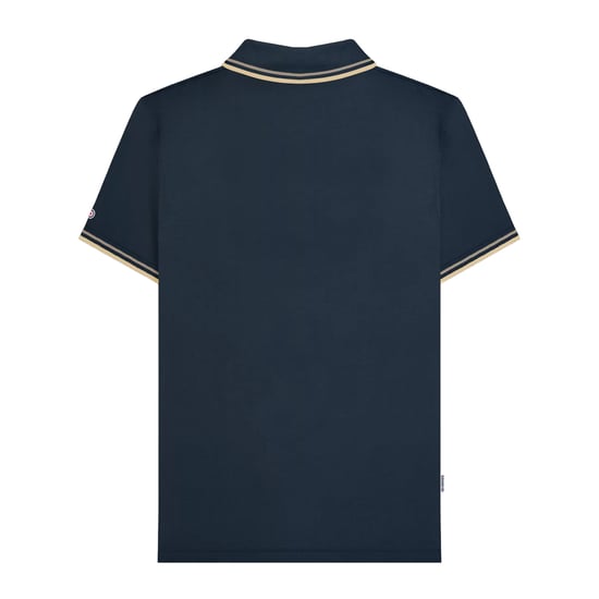 Lambretta - "SS25" Poloshirt für Herren (Marineblau/Asche) - Image 2