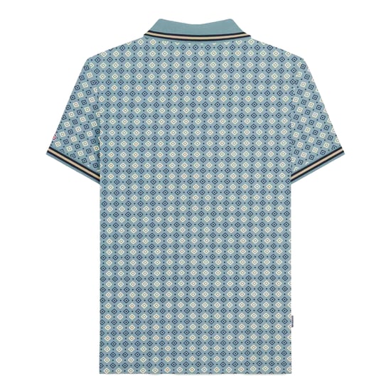 Lambretta - "SS25" Poloshirt für Herren (Rauchblau) - Image 2