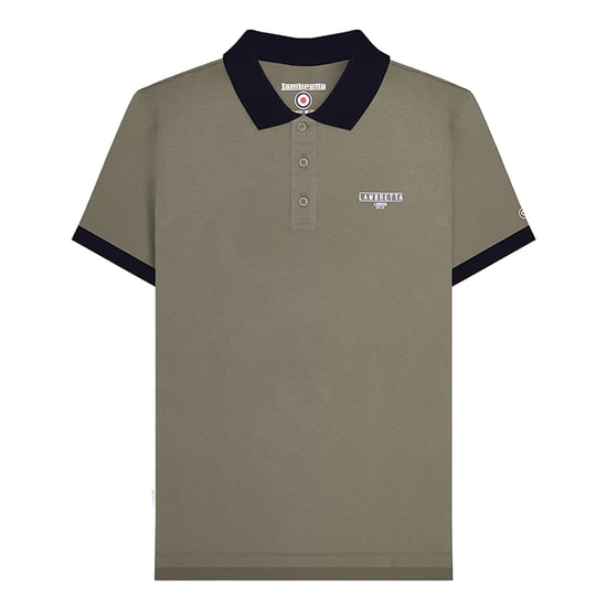 Lambretta - "Original SS24" Poloshirt für Herren (Khakigrün) - Image 1
