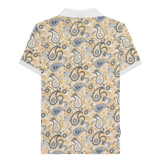 Lambretta - "SS25" Poloshirt Mit Markenzeichen für Herren (Weiß/Marineblau) - Image 2