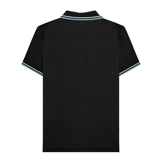 Lambretta - "SS25" Poloshirt für Herren (Schwarz) - Image 2