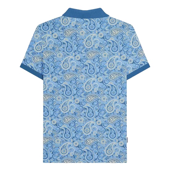 Lambretta - "SS25" Poloshirt Mit Markenzeichen für Herren (Dunkelblau/Holzasche) - Image 2