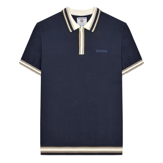 Lambretta - "SS25" Poloshirt für Herren (Marineblau) - Image 1