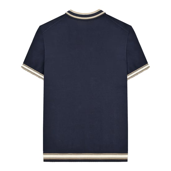 Lambretta - "SS25" Poloshirt für Herren (Marineblau) - Image 2