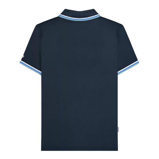 Lambretta - "SS25" Poloshirt für Herren (Marineblau/Weiß/Blau/Rauchblau) - Image 2