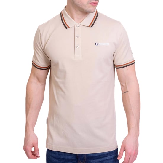 Lambretta - "SS25" Poloshirt für Herren (Haferflocken) - Image 3