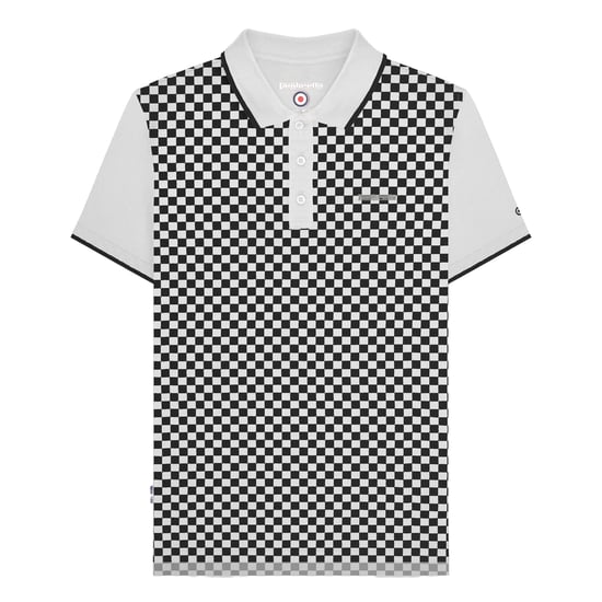 Lambretta - Poloshirt Rundum bedruckt für Herren (Weiß) - Image 1