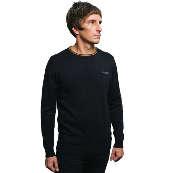 Lambretta - Pullover Mit kontrastfarbenen Streifen für Herren (Marineblau/Tabak) - Image 3