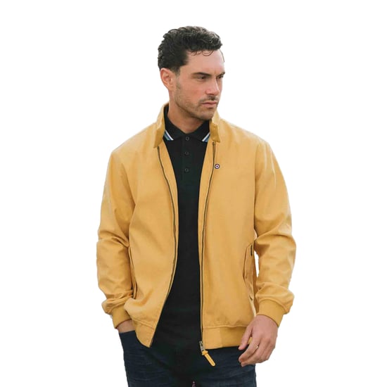 Lambretta - Harringtonjacke für Herren (Senf) - Image 3