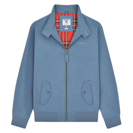 Lambretta - Harringtonjacke für Herren (Mittelblau) - Image 1