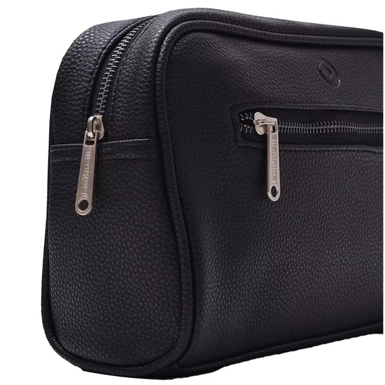 Lambretta - Herren/Damen Unisex Kulturtasche, Zielscheibe (Schwarz) - Image 3