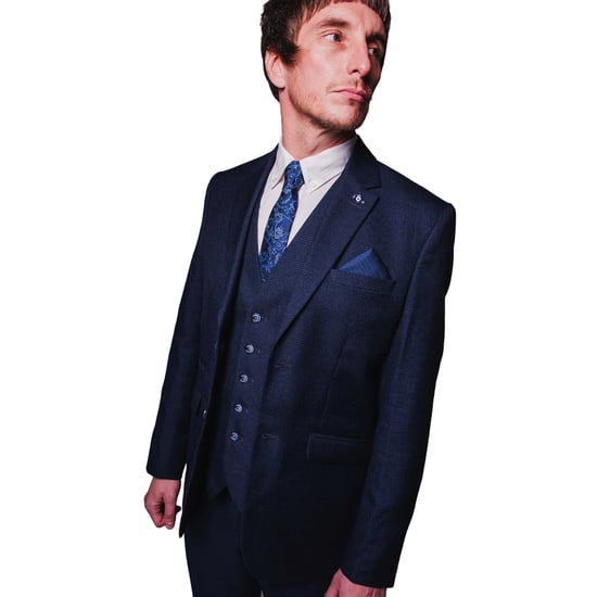 Lambretta - "Spencer" Weste für Herren (Marineblau) - Image 3