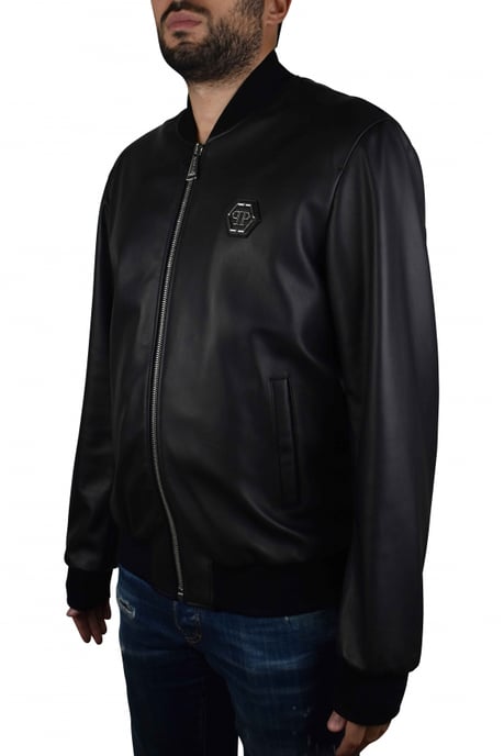 Philipp Plein Bomberjacke Schwarz - Image 3