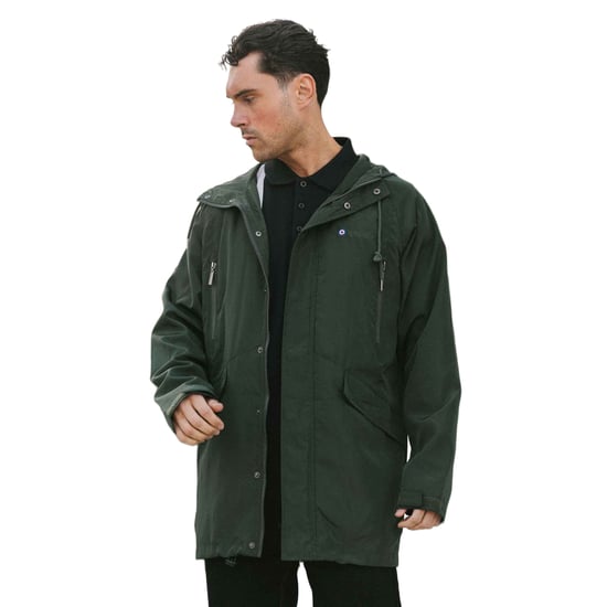 Lambretta - "Heaton" Jacke mit Kapuze für Herren (Khakigrün) - Image 3