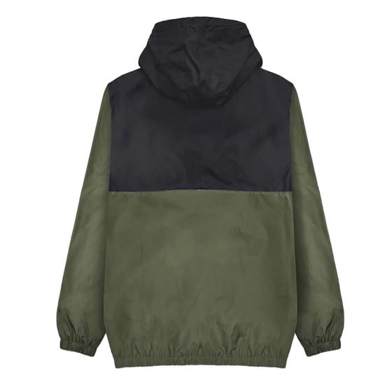 Lambretta - "Scooter" Jacke Über den Kopf für Herren (Khakigrün/Schwarz) - Image 2