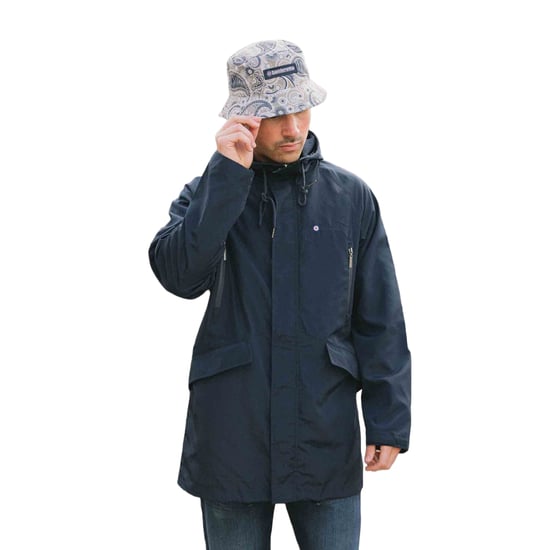 Lambretta - "Heaton" Jacke mit Kapuze für Herren (Marineblau) - Image 3