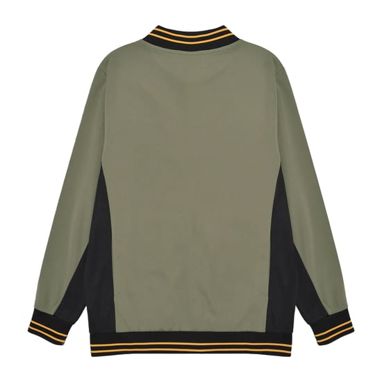 Lambretta - "Vintage" Trainingsjacke für Herren (Khakigrün/Schwarz/Gold) - Image 2