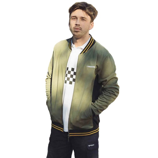 Lambretta - "Vintage" Trainingsjacke für Herren (Khakigrün/Schwarz/Gold) - Image 3