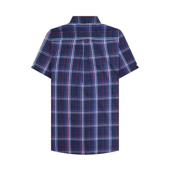 Lambretta - "SS25" Hemd für Herren (Marineblau/Blau/Rot) - Image 2