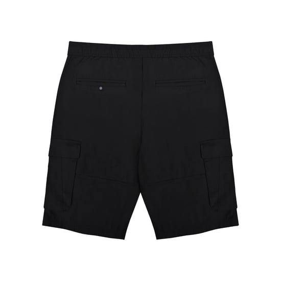 Lambretta - "Utility SS25" Cargo-Shorts für Herren (Schwarz) - Image 2
