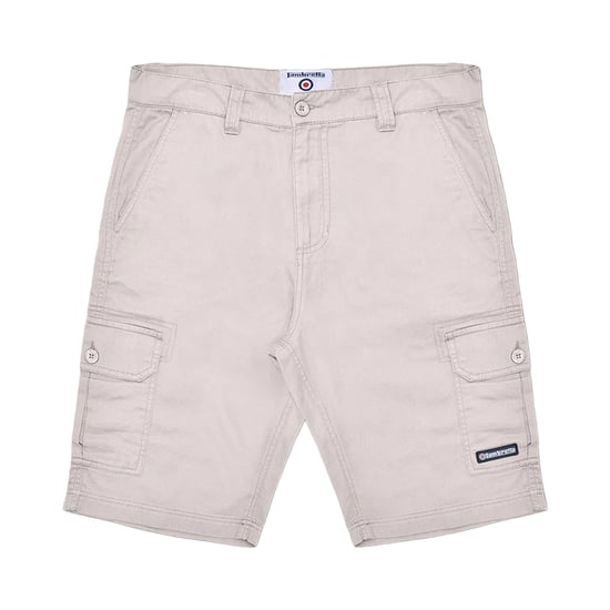 Lambretta - "SS24" Cargo-Shorts für Herren (Haferflocken) - Image 1