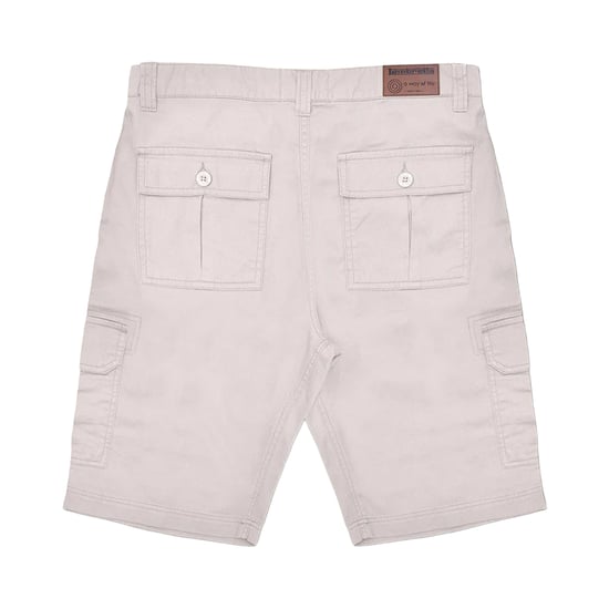Lambretta - "SS24" Cargo-Shorts für Herren (Haferflocken) - Image 2