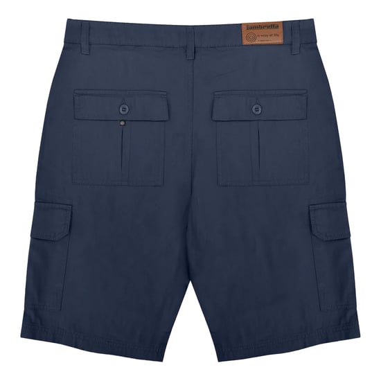 Lambretta - "SS25" Cargo-Shorts für Herren (Marineblau) - Image 2