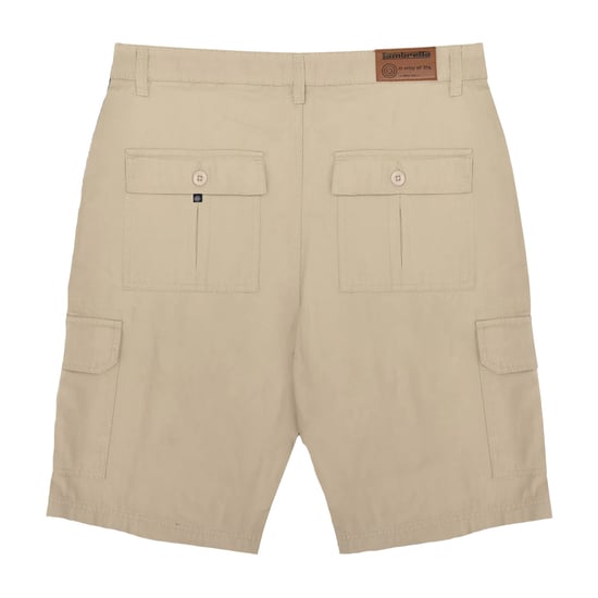Lambretta - "SS25" Cargo-Shorts für Herren (Steinfarben) - Image 2