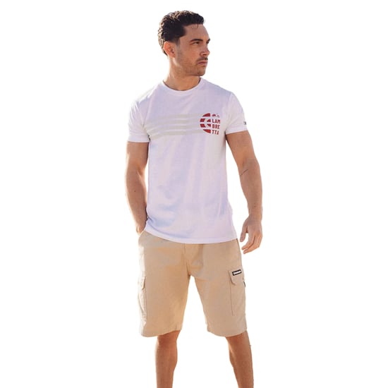Lambretta - "SS25" Cargo-Shorts für Herren (Steinfarben) - Image 3