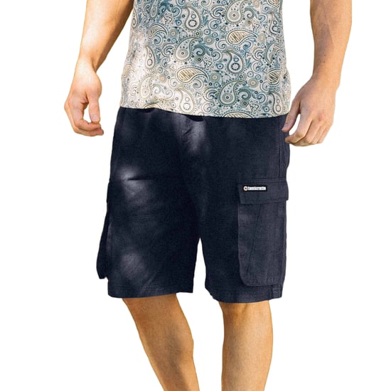 Lambretta - "Utility SS25" Cargo-Shorts für Herren (Marineblau) - Image 3