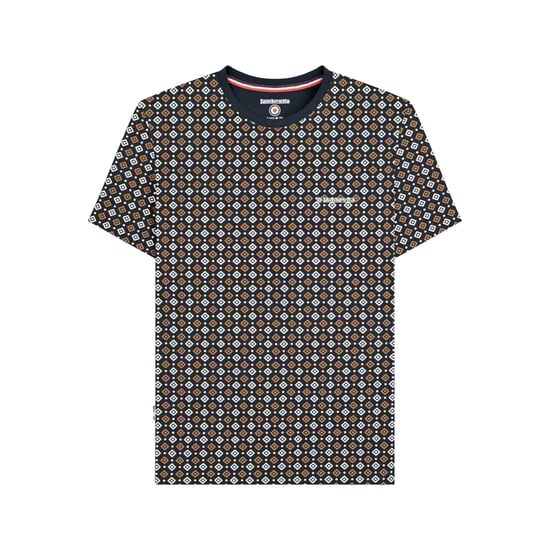 Lambretta - "SS25" T-Shirt für Herren (Marineblau/Tabak) - Image 1