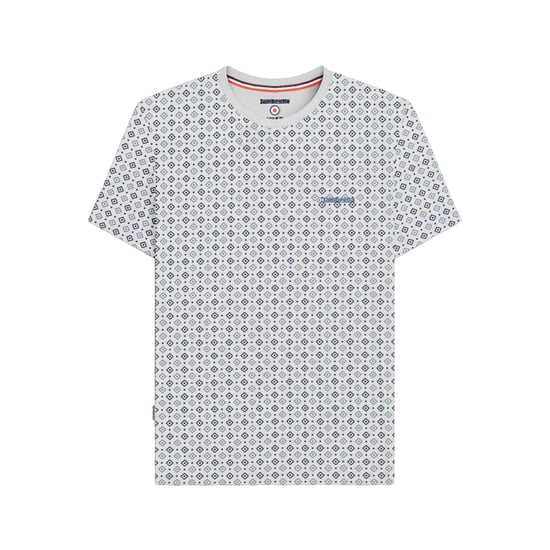 Lambretta - "SS25" T-Shirt für Herren (Weiß/Rauchblau) - Image 1