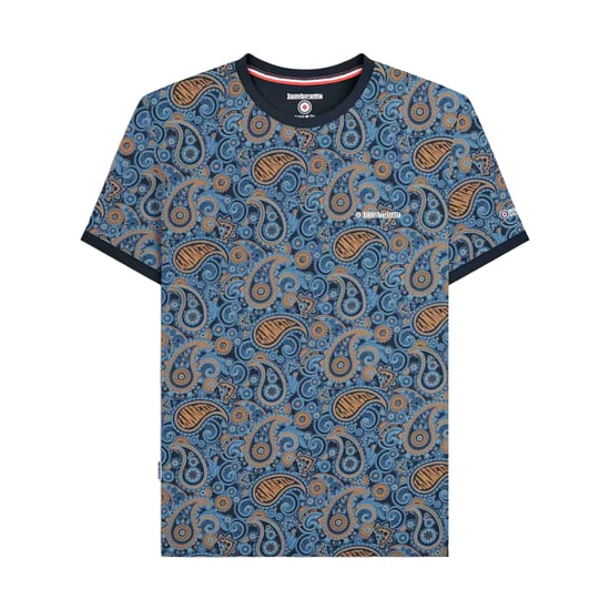Lambretta - "SS25" T-Shirt für Herren (Marineblau Tobak/Blau) - Image 1