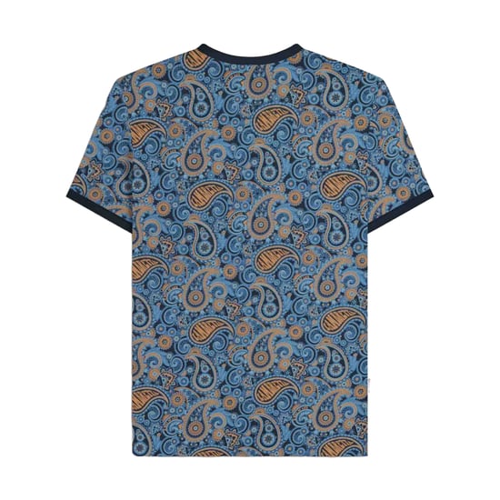 Lambretta - "SS25" T-Shirt für Herren (Marineblau Tobak/Blau) - Image 2